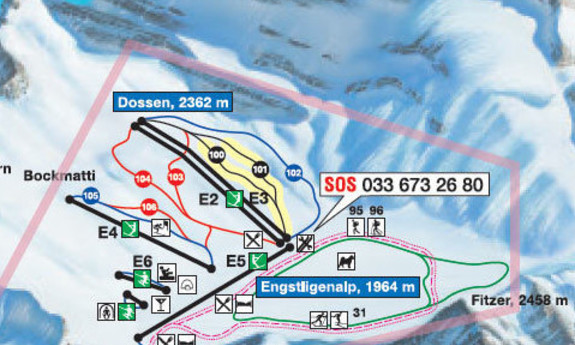 Náhled skimapy areálu Engstligenalp