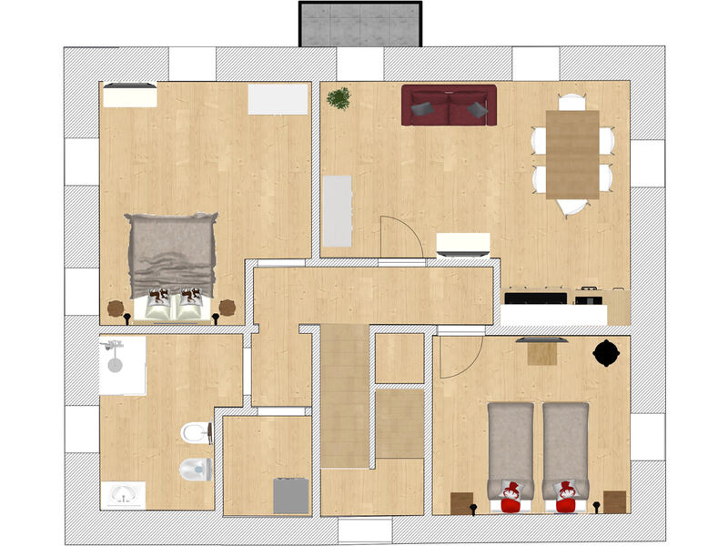 Apartmánový dům Ciesa dela Maestra